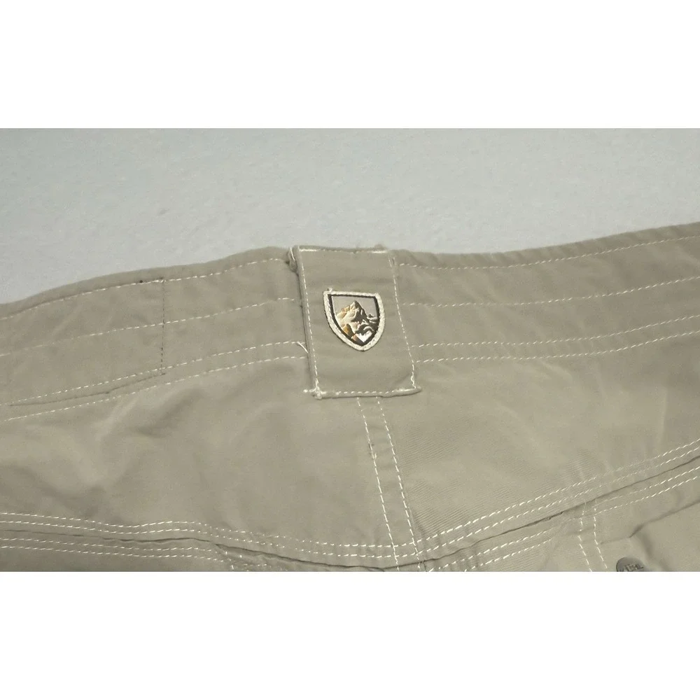 Kuhl Liberator Convertible Stealth Pants Green Khaki Size 36 x 30 Zip Off Hiking - Picture 10 of 10